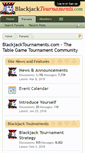 Mobile Screenshot of blackjacktournaments.com
